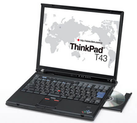 Замена оперативной памяти на ноутбуке Lenovo ThinkPad T43p